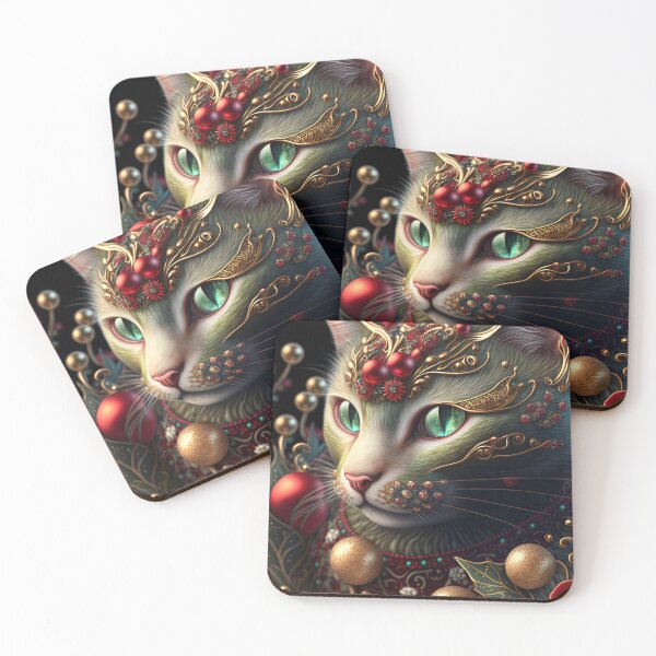 Item preview, Christmas Kittens 5 designed and sold by idreamaboutcats.