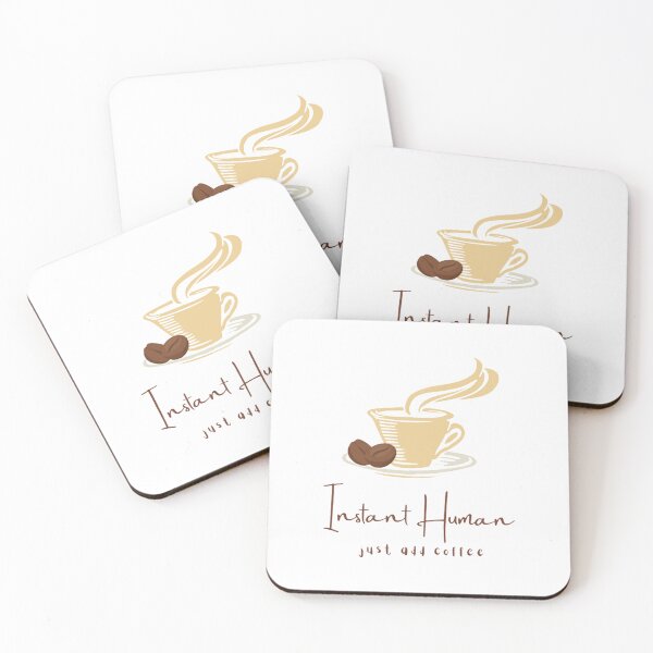 Item preview,  instant human just add coffee designed and sold by noha alzohbi.