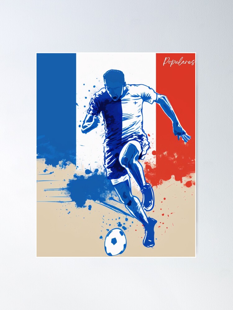 Paris Saint Germain - PSG - Framed Soccer Poster / Print (Kylian