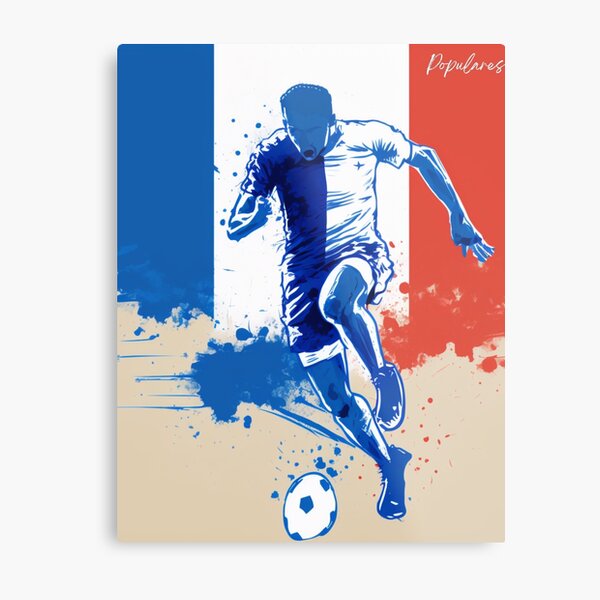 Kylian Mbappe' Poster, picture, metal print, paint by RyukMiii