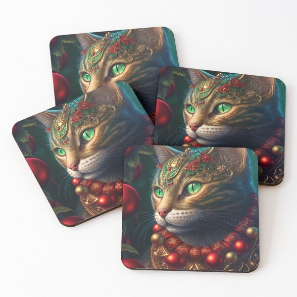 Item preview, Christmas Kittens 6 designed and sold by idreamaboutcats.