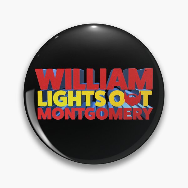 Item preview, William Lights Out Montgomery - Kill Tony Fan Design designed and sold by Kill Tony Fan Designs.
