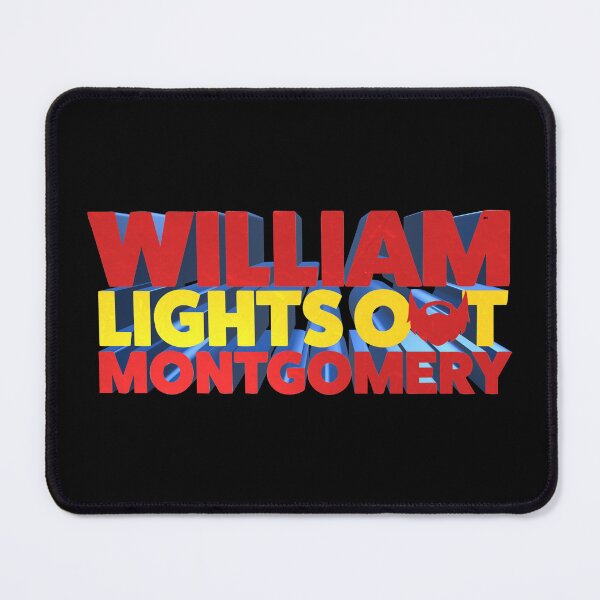Item preview, William Lights Out Montgomery - Kill Tony Fan Design designed and sold by Kill Tony Fan Designs.