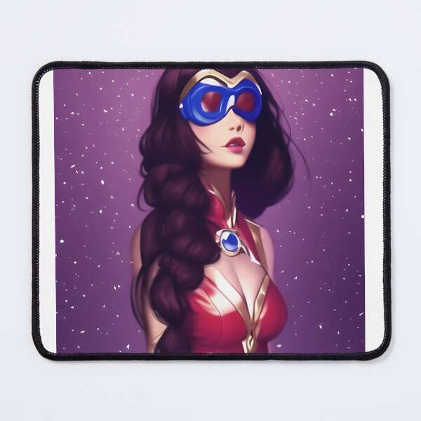 Item preview, Beautiful girl superhero designed and sold by digitalartpro.