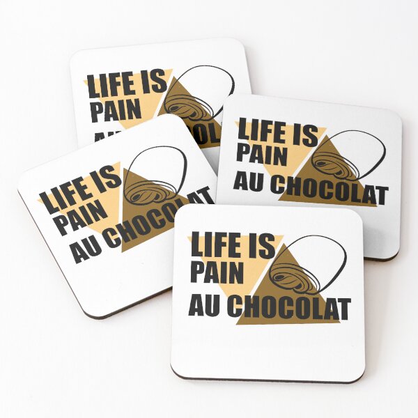 Item preview, Life Is Pain Au Chocolat  designed and sold by LilaDiams.