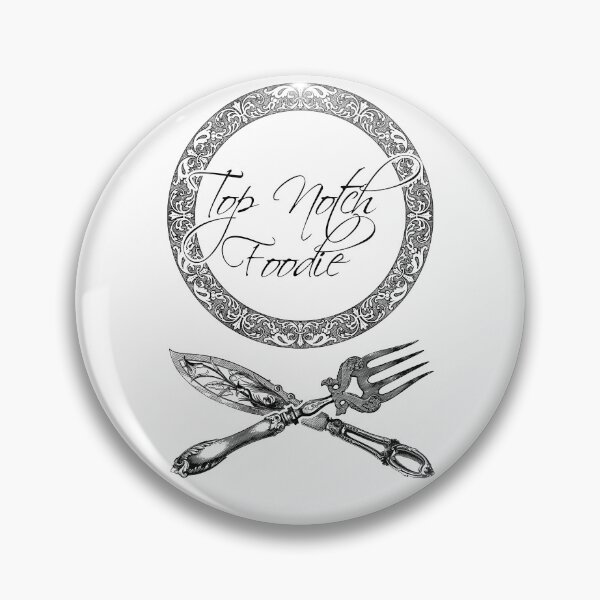 Item preview, 'Top Notch Foodie ' Luxury Restaurant Design - Retro Illustration Design for T-shirts, mugs, phone cases and other accessories designed and sold by Ridiculam Toga.
