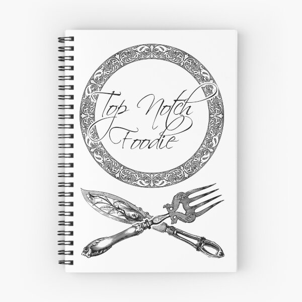 Item preview, 'Top Notch Foodie ' Luxury Restaurant Design - Retro Illustration Design for T-shirts, mugs, phone cases and other accessories designed and sold by Ridiculam Toga.