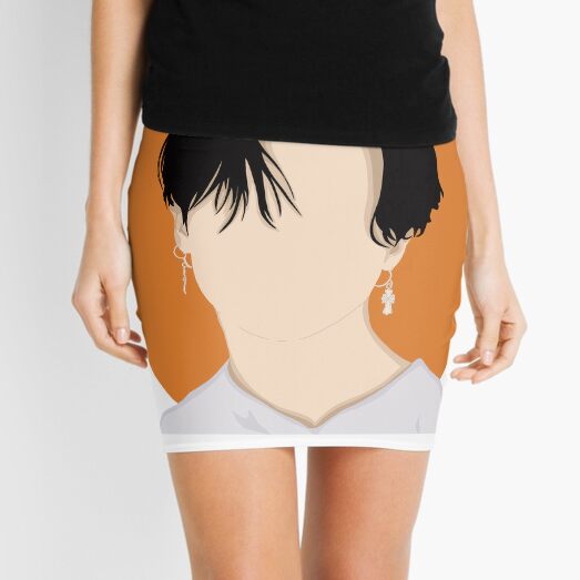 Jimin Excuse Me With Words Mini Skirt for Sale by thebatmanisar