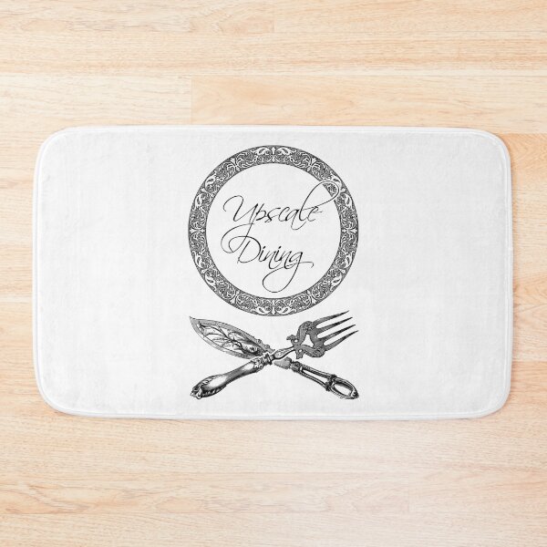 Item preview, 'Upscale Dining ' Luxury Restaurant Design - Retro Illustration Design for T-shirts, mugs, phone cases and other accessories designed and sold by Ridiculam Toga.