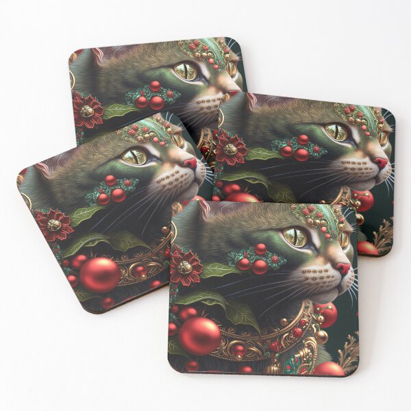 Item preview, Christmas Kittens 9 designed and sold by idreamaboutcats.