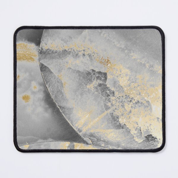 Item preview, Luxury Gold Glitter and Gray Marbled designed and sold by GoDesign1.