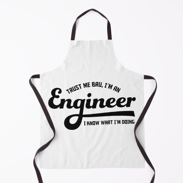 Item preview, Trust me I'm an Engineer Statement Black designed and sold by Osh Sales.
