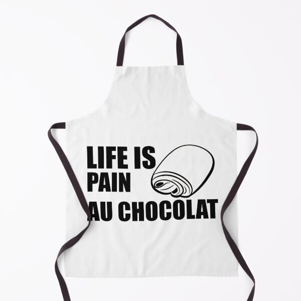 Item preview, Life Is Pain Au Chocolat designed and sold by LilaDiams.