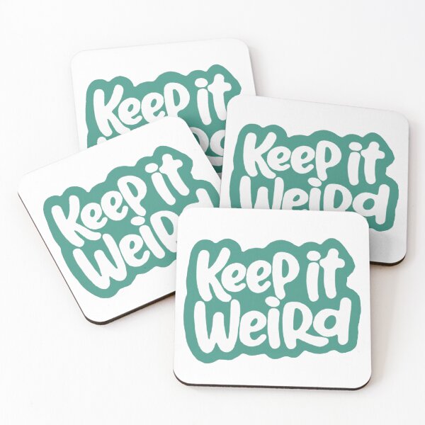 Item preview, Keed it weird Logo designed and sold by silan-chen-art.