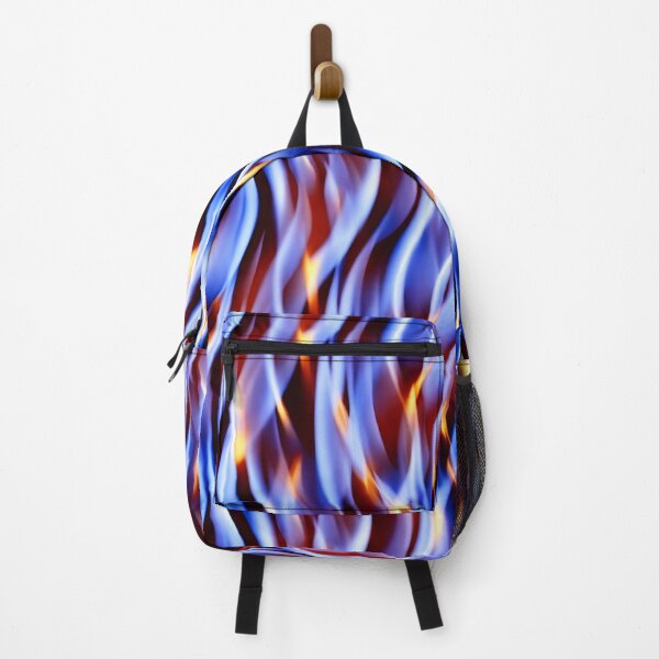 Item preview, Chaotic blue flame pattern designed and sold by hendrikspix.