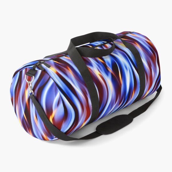 Item preview, Chaotic blue flame pattern designed and sold by hendrikspix.