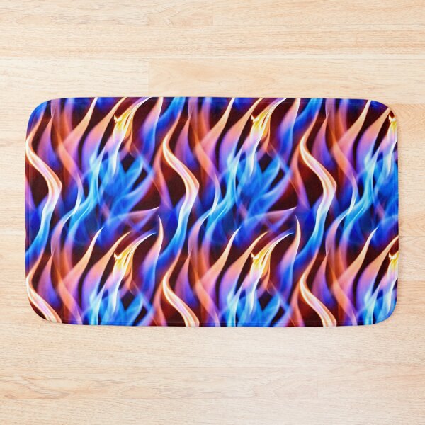 Item preview, Epic blue flame pattern designed and sold by hendrikspix.