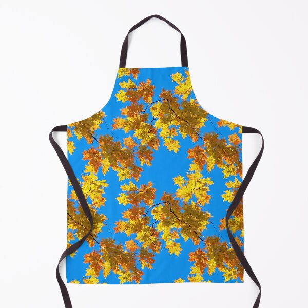 Item preview, Sunny autumn leaves pattern designed and sold by hendrikspix.