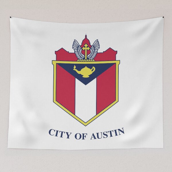 Item preview, Austin City Flag designed and sold by Dean Dunakin.
