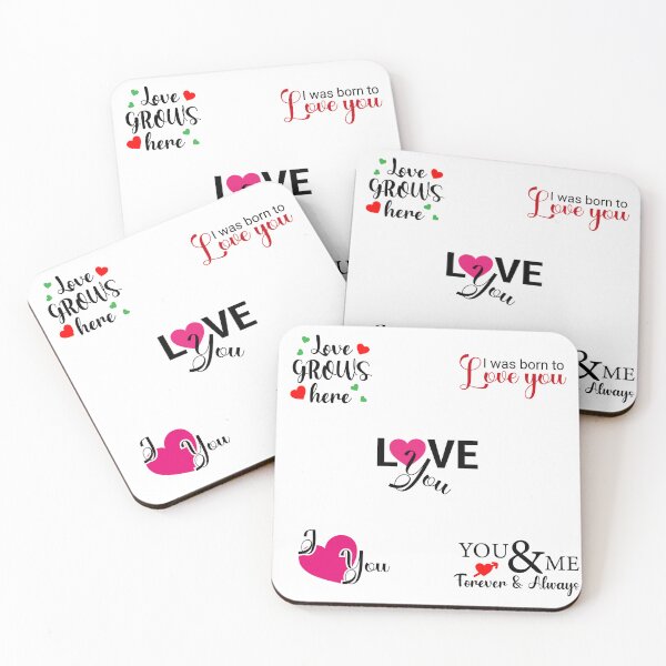 Item preview, I love you, love grows here, i was born to love you, you and me forever and always, love you designed and sold by RaselStyleHub.