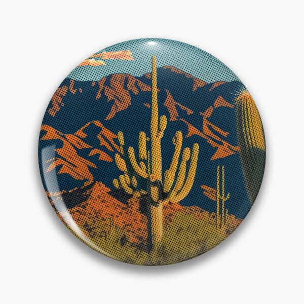 Item preview, Arizona Desert Art In Vibrant Fun Colors designed and sold by madtoyman.