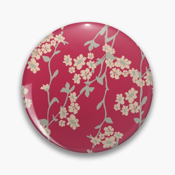 Artikelvorschau, Japanische Aprikosenzweige (Viva Magenta) entworfen und verkauft von Claudia S. Design.