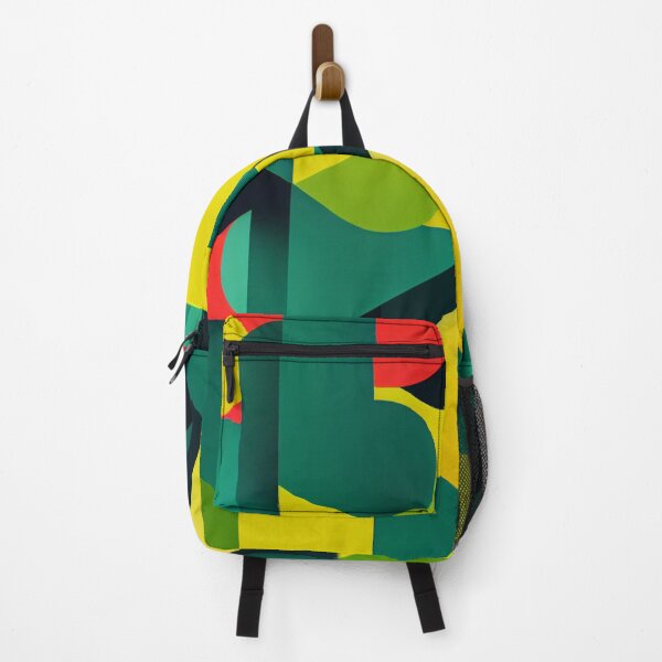 Item preview,  Graphic Green, Red and Yellow Illusion Pattern designed and sold by KOTOdesign.