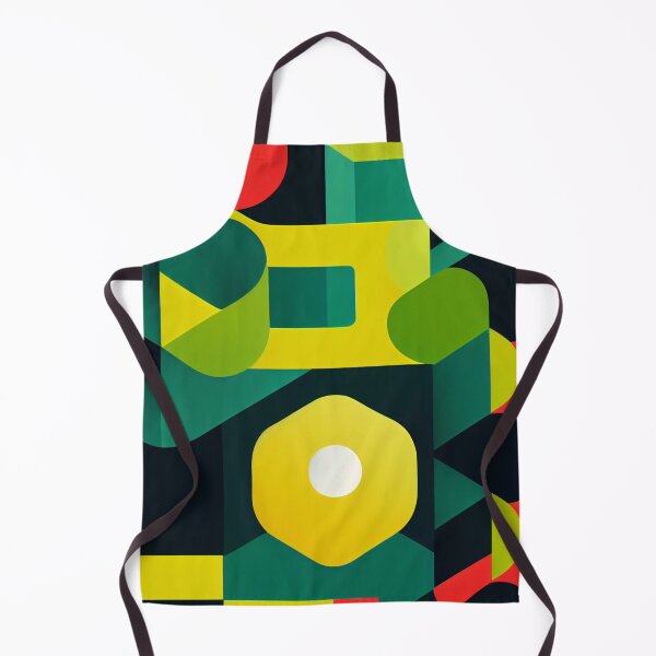 Item preview,  Graphic Green, Red and Yellow Illusion Pattern designed and sold by KOTOdesign.