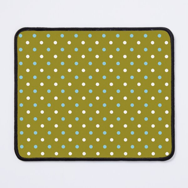 Item preview, Green Blue & White Small Polka Dot Pattern,seamless polka dot pattern,polka pattern, designed and sold by Tamas Das.
