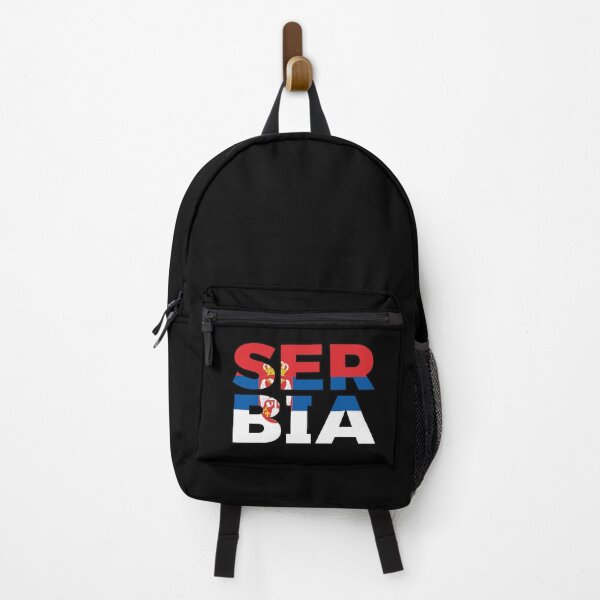 Item preview, Serbia Country Flag Text designed and sold by OldDannyBrown.
