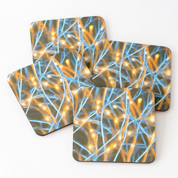 Item preview, Crystal threads with golden lights pattern designed and sold by hendrikspix.
