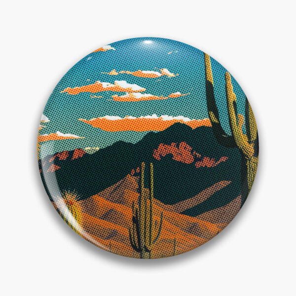 Item preview, Arizona Desert Art In Vibrant Fun Colors designed and sold by madtoyman.