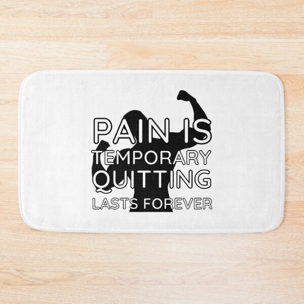 Item preview, Pain is Temporary Quitting Lasts Forever - Quote #9 designed and sold by Trendy-Now.