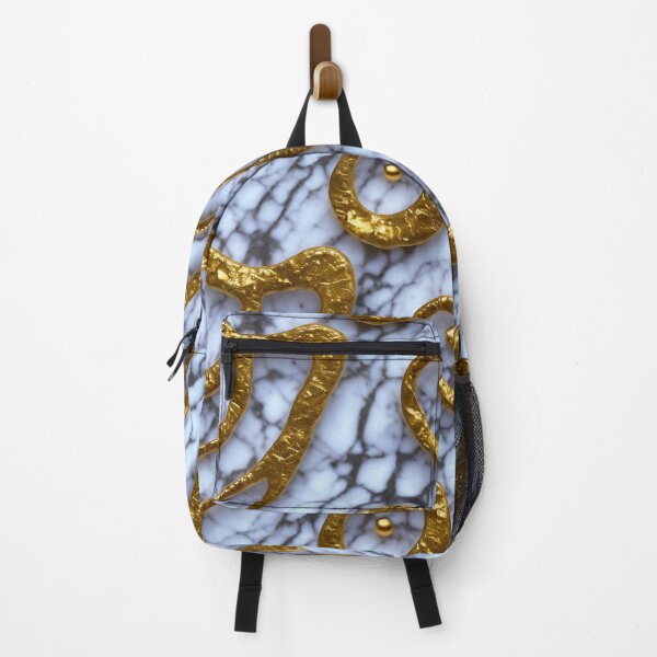 Item preview, Gold wording on marble pattern designed and sold by hendrikspix.