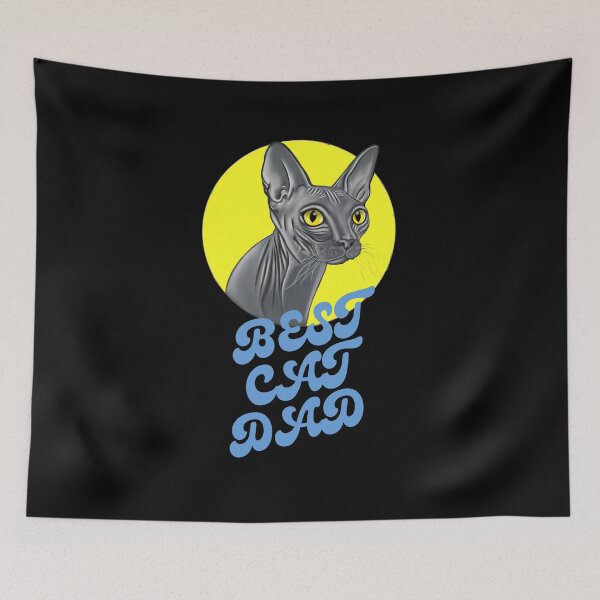 Item preview, Best Cat Dad 90s designed and sold by NinniSilver.