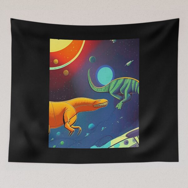 Item preview, Dinosaurs in space. designed and sold by Neo-Expression.