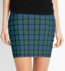 00692 Notre Dame Marching Guard Tartan Mini Skirt
