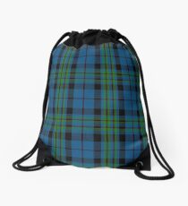 00692 Notre Dame Marching Guard Tartan Drawstring Bag