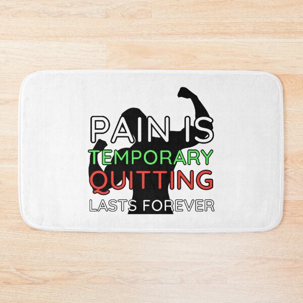 Item preview, Pain is Temporary Quitting Lasts Forever - Quote #10 designed and sold by Trendy-Now.
