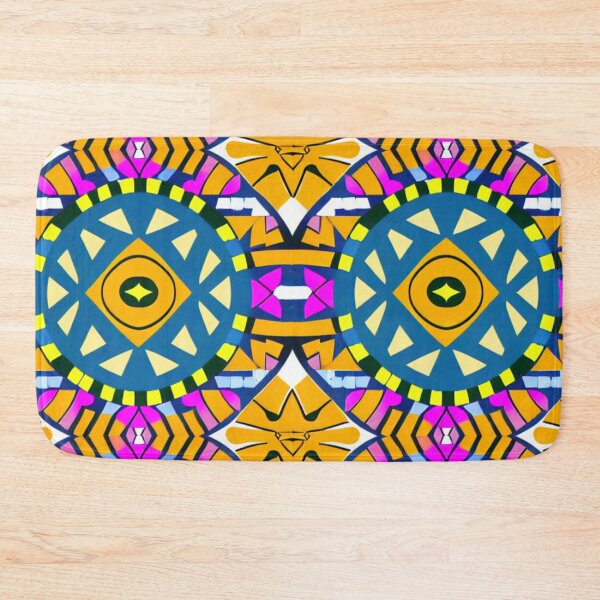 Item preview, African Art, Colorful African pattern, African shapes designed and sold by Huesoffun.