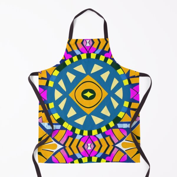 Item preview, African Art, Colorful African pattern, African shapes designed and sold by Huesoffun.