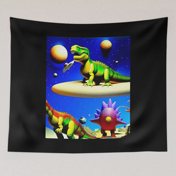 Item preview, Dinosaurs in space designed and sold by Neo-Expression.