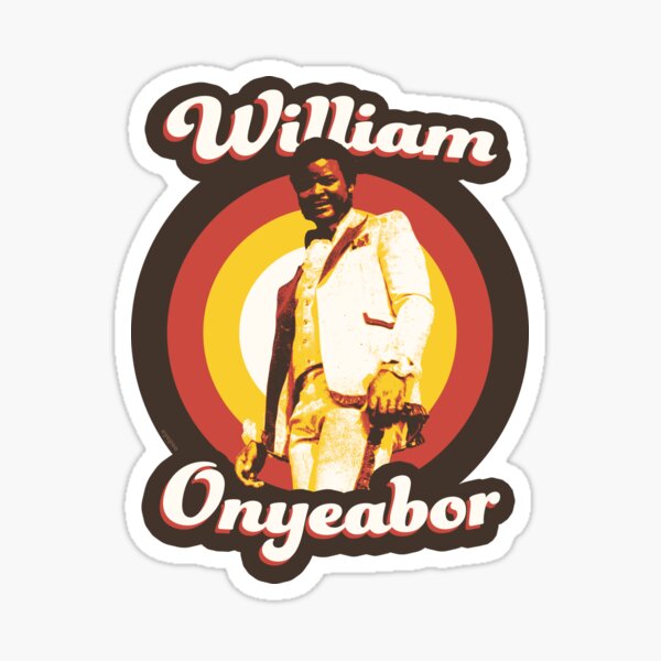 William Onyeabor Stickers For Sale Redbubble