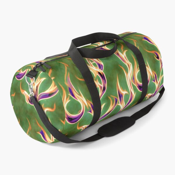 Item preview, Purple flame blazing inferno pattern designed and sold by hendrikspix.