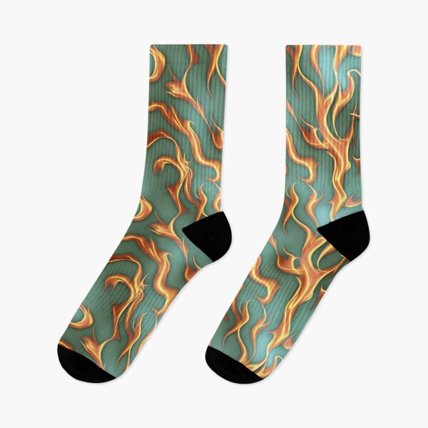 Item preview, Hot blazing inferno pattern designed and sold by hendrikspix.