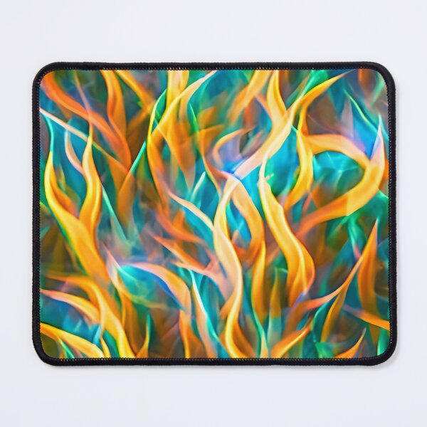 Item preview, Dazzling blazing inferno pattern designed and sold by hendrikspix.