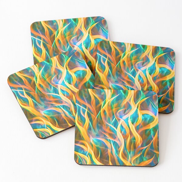 Item preview, Dazzling blazing inferno pattern designed and sold by hendrikspix.