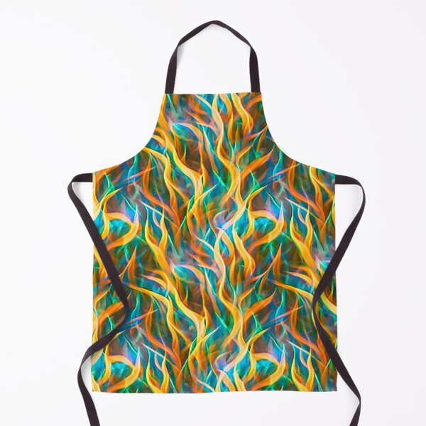 Item preview, Dazzling blazing inferno pattern designed and sold by hendrikspix.