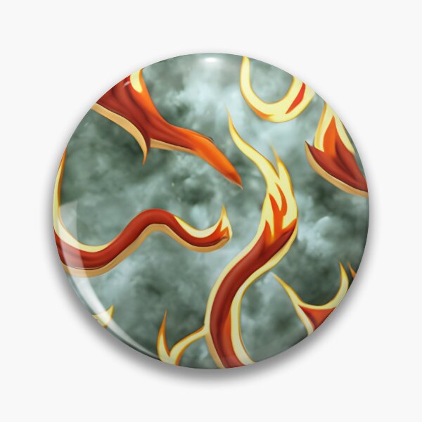 Item preview, Cloudy fire comic pattern designed and sold by hendrikspix.
