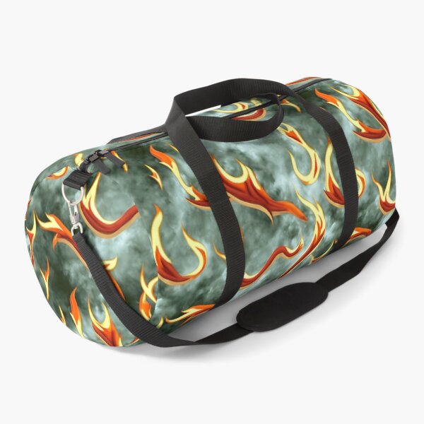 Item preview, Cloudy fire comic pattern designed and sold by hendrikspix.